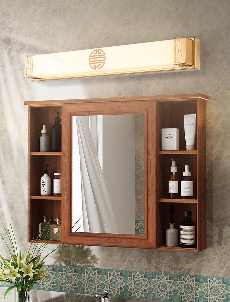 1-licht lineaire schaduw Wand SCONCE Moderne eenvoudige stijl Mirror Wandverlichting