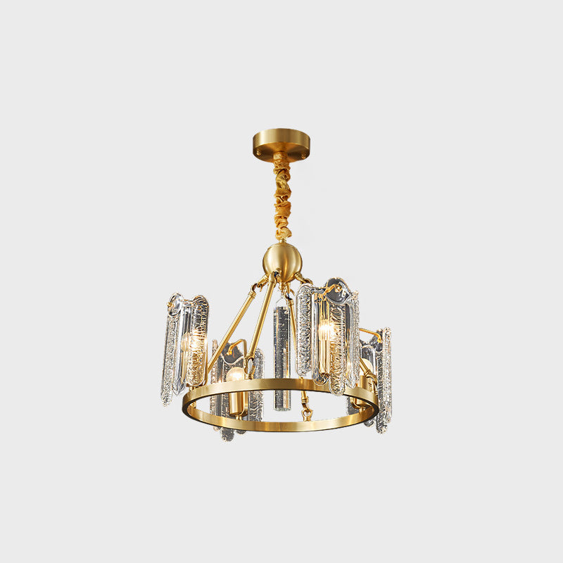 Contemporary Copper Ceiling Pendant Light Metal Hanging Pendant Light for Living Room