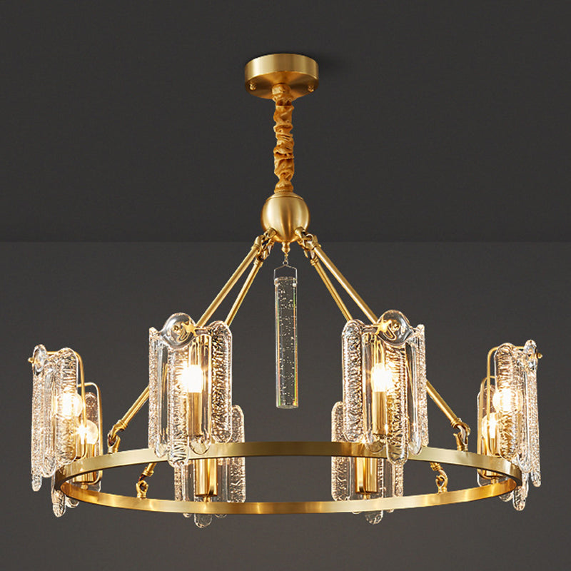 Contemporary Copper Ceiling Pendant Light Metal Hanging Pendant Light for Living Room