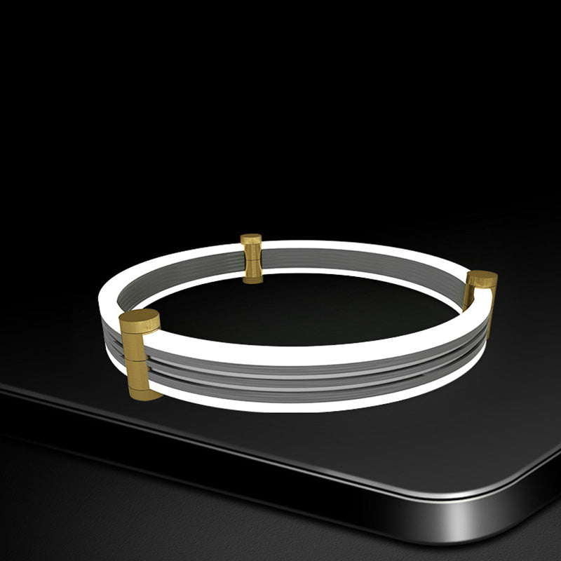 Multi-Tier Chandelier Light Fixture Modern Simplicity Acrylic Pendant Lighting for Restaurant