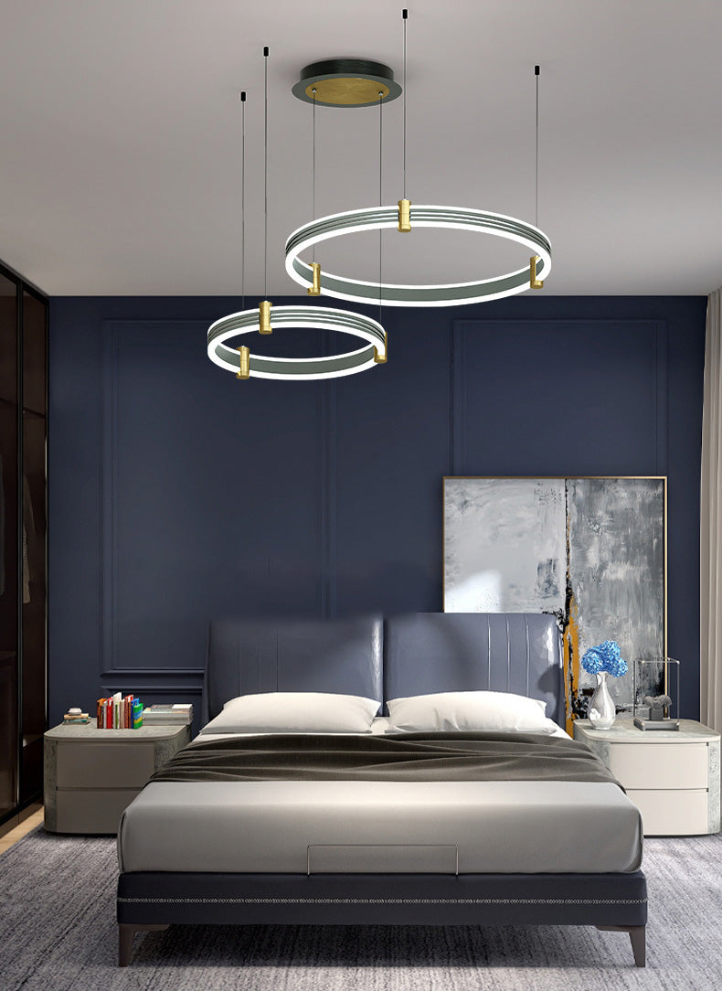 Multi-Tier Chandelier Light Fixture Modern Simplicity Acrylic Pendant Lighting for Restaurant