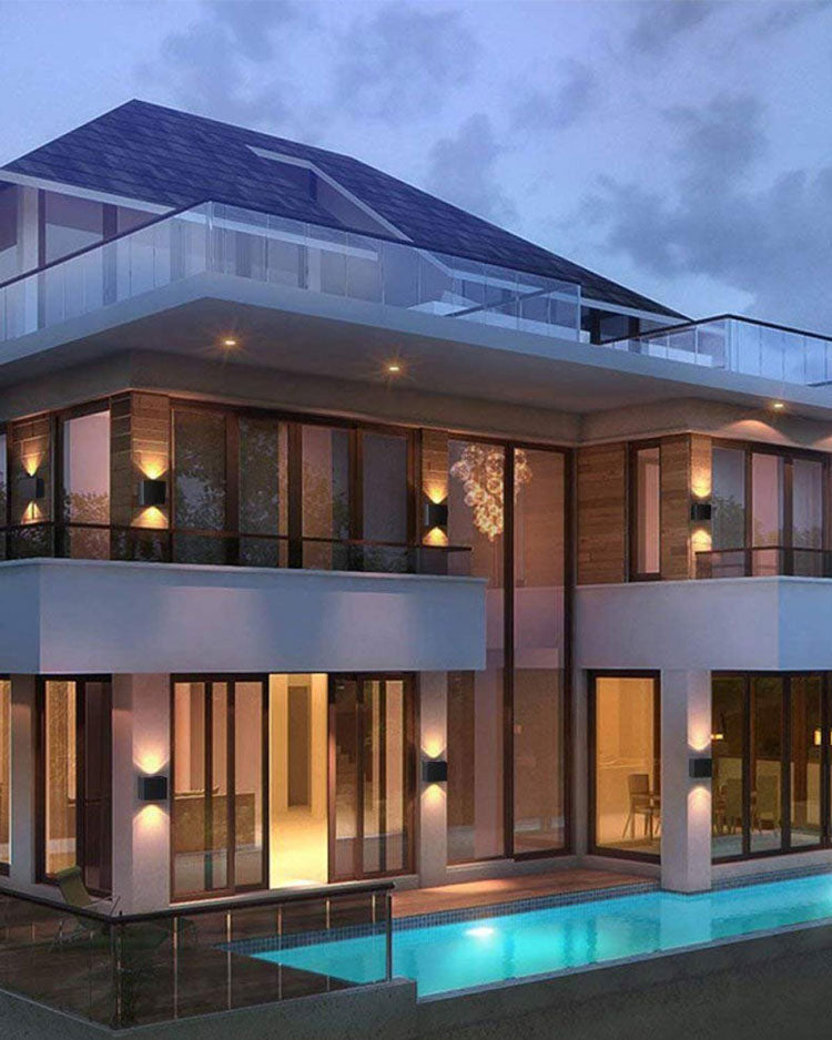 Luz de la plataforma moderna Luz de la luz del hogar.