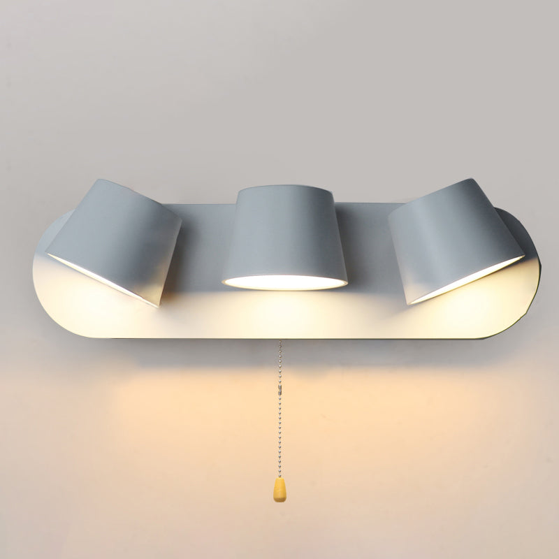 3/2/1 Kopfbeleuchtung Einfachheit Leuchte Leuchte in Schwarz/Weiß für Schlafzimmer