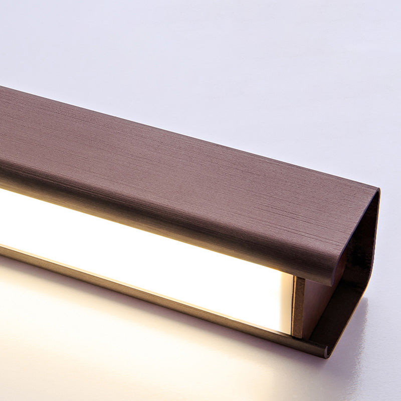 Contemporary LED Island Pendant Light Linear Hanging Island Light with Metal Shade