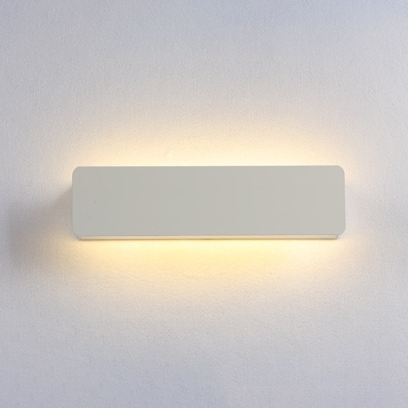 Lámpara de estilo moderno accesorios de iluminación blanca/negra con sombra acrílica para dormitorio