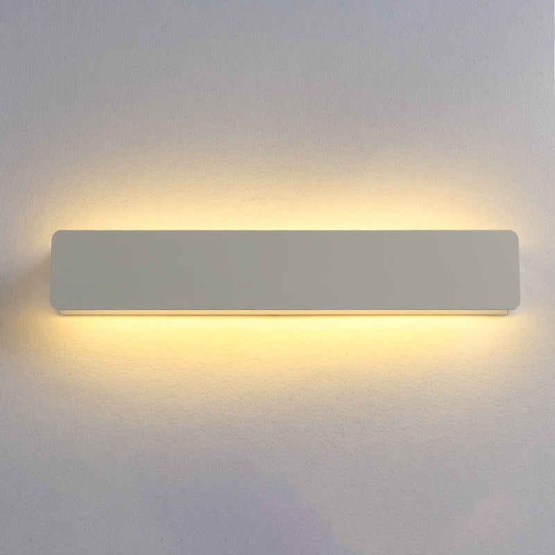 Lámpara de estilo moderno accesorios de iluminación blanca/negra con sombra acrílica para dormitorio