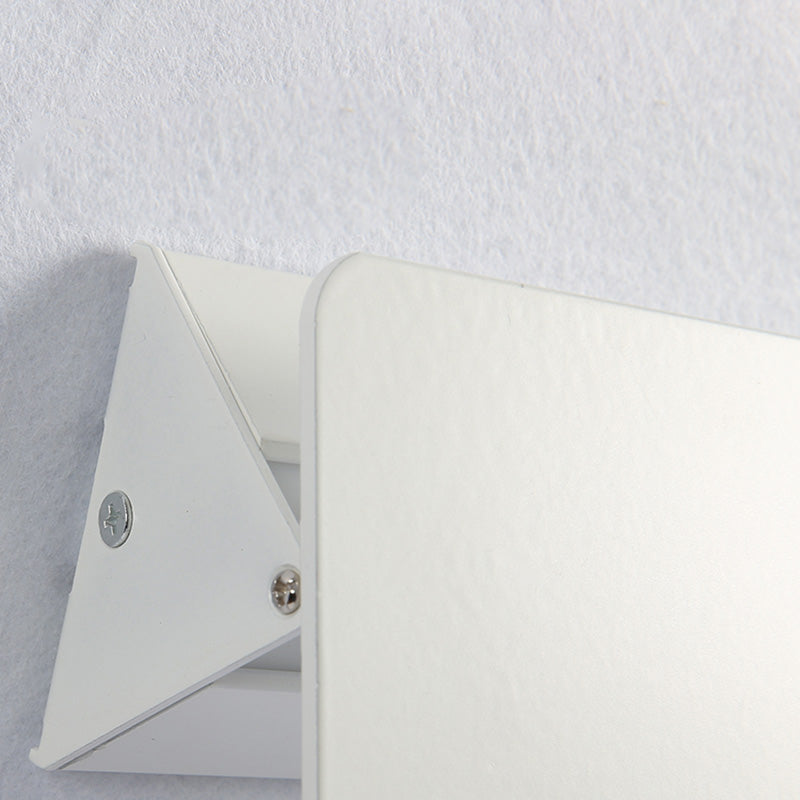 Lámpara de estilo moderno accesorios de iluminación blanca/negra con sombra acrílica para dormitorio