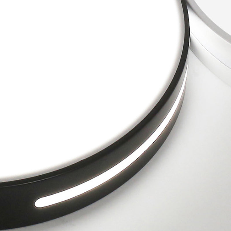 Modern Style 1-Light Flush Ceiling Light Fixtures Geometrical Metal Flush Mount Led Lights
