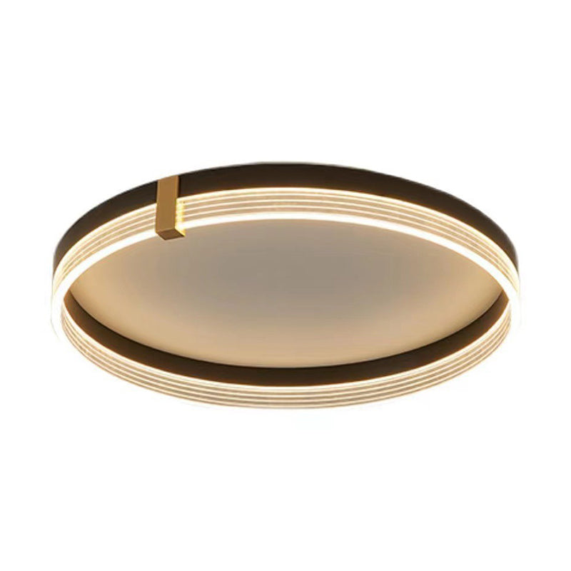 Moderne stijl acryl inbouw plafondarmatuur Geometrische 1-lichts gemonteerde led-verlichting