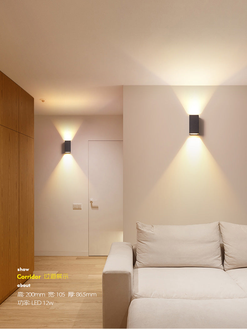 Modern Simple Style Water-proof Farmhouse Wall Sconce for Porch Hallway