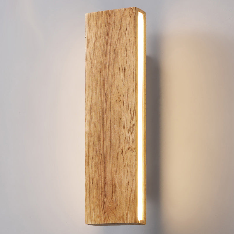 20,5 "/12.5" /8,5 "Modern moderna illuminazione a parete in legno di legno di legno