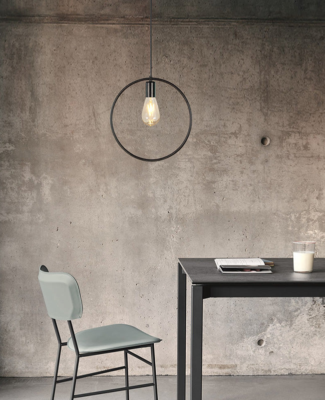 Industrial Minimalist Geometric Farmhouse Ceiling Light for Dining Room Coffee Shop
