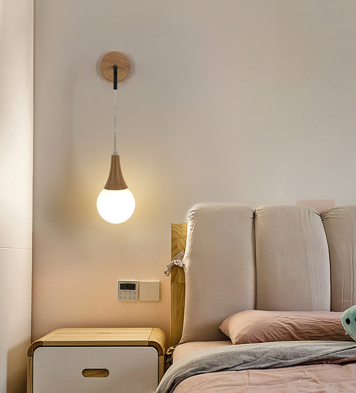 Luce a parete di luce neutra Simplicità Simplicità Apparecchi per illuminazione a parete per legno per camera da letto