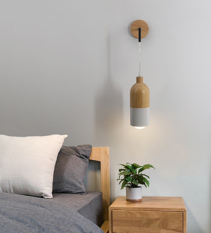 Luce a parete di luce neutra Simplicità Simplicità Apparecchi per illuminazione a parete per legno per camera da letto