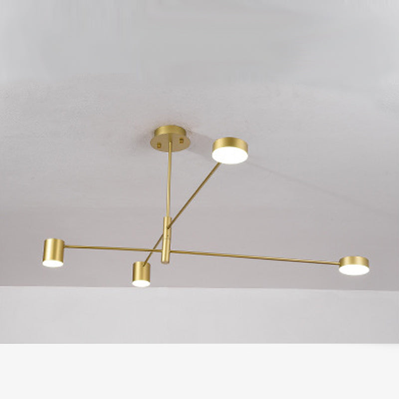 Lampada il lampadario Sputnik Light Segnalizzazione moderna Simplicità Acrilico Acrilico Illuminazione per il ristorante