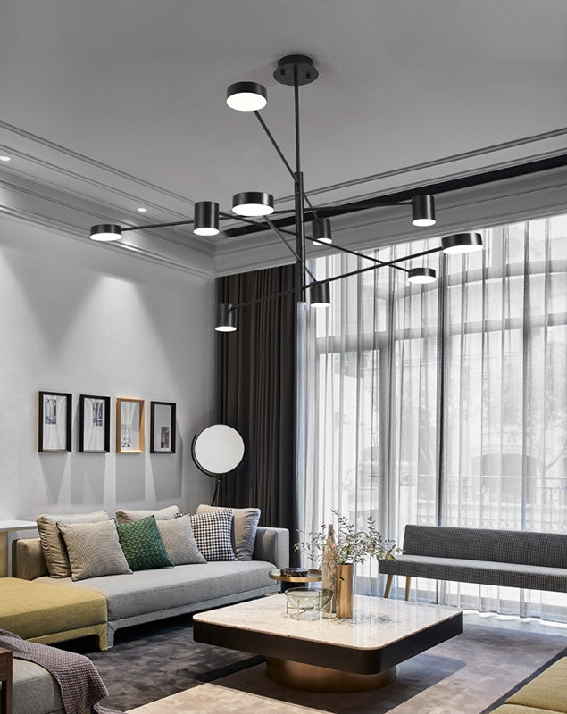 Lampada il lampadario Sputnik Light Segnalizzazione moderna Simplicità Acrilico Acrilico Illuminazione per il ristorante