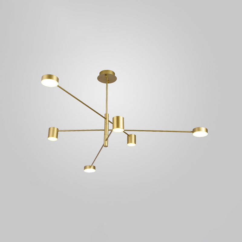 Lampada il lampadario Sputnik Light Segnalizzazione moderna Simplicità Acrilico Acrilico Illuminazione per il ristorante