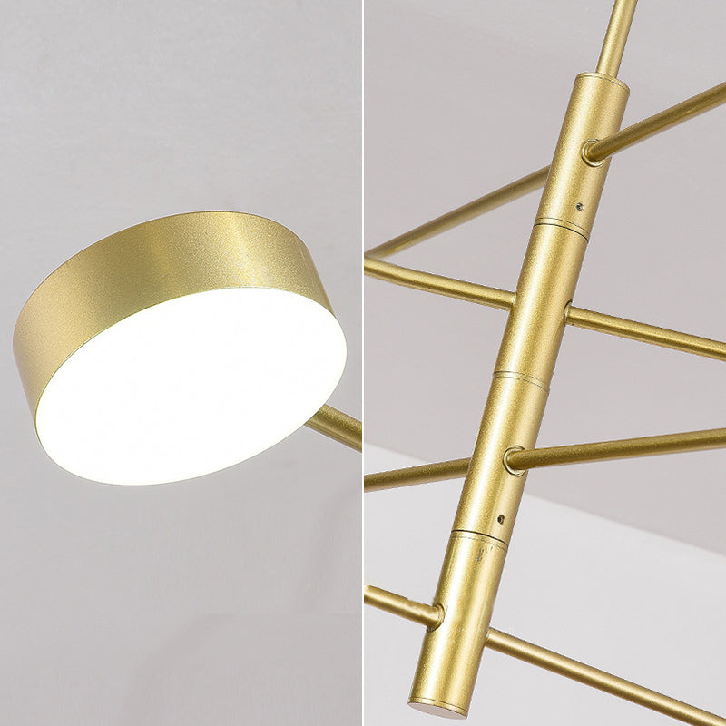 Lampada il lampadario Sputnik Light Segnalizzazione moderna Simplicità Acrilico Acrilico Illuminazione per il ristorante