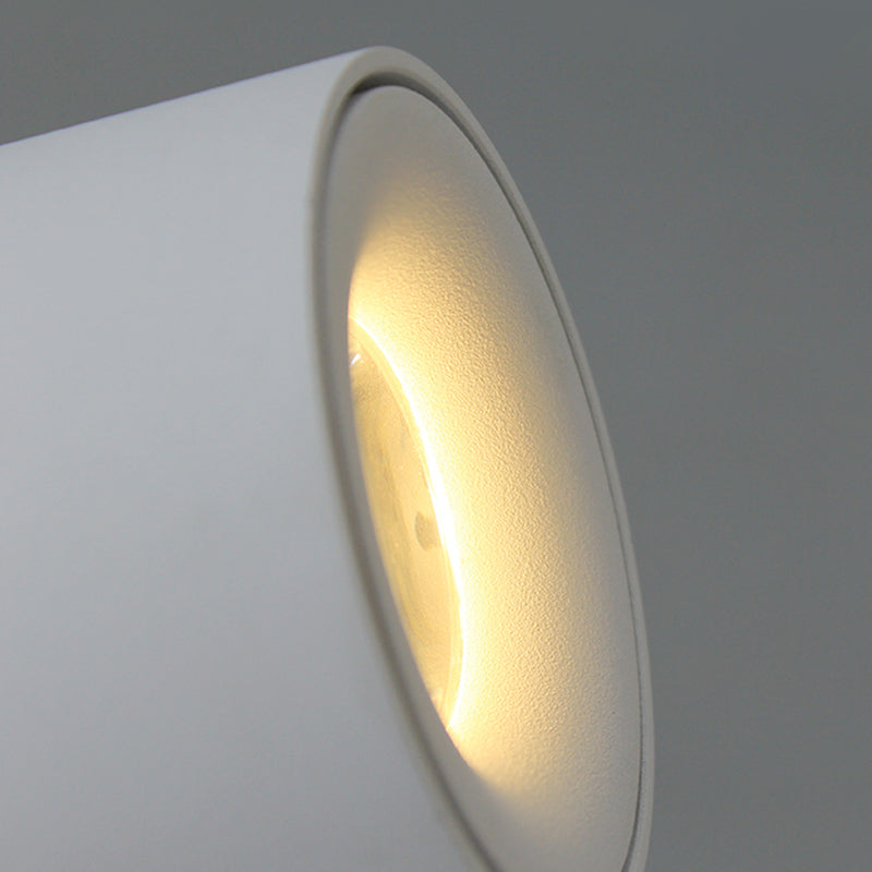 Luce da parete in stile muro ombreggiato in metallo per la camera da letto