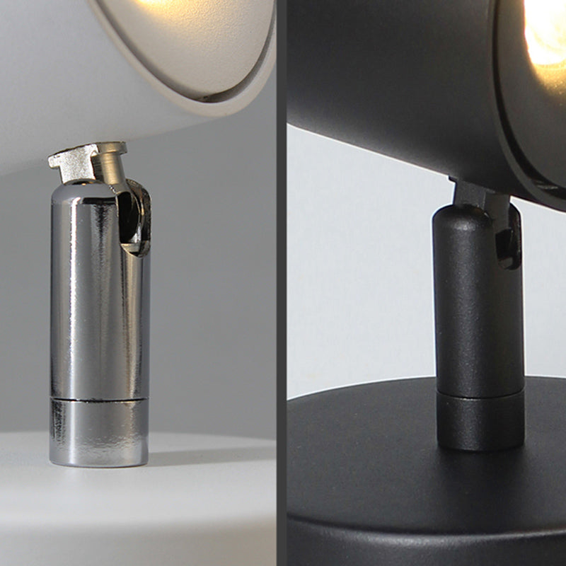 Luce da parete in stile muro ombreggiato in metallo per la camera da letto