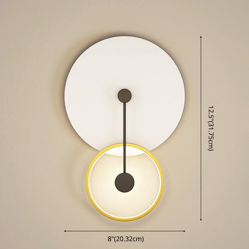 Lampada a parete geometrica Simplicità Postmoderna Simplicità Acrilico Montaggio a parete per soggiorno