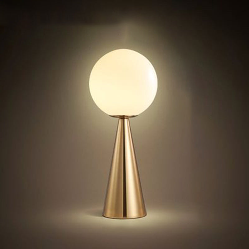 Glass Global Table Light Contemporary Style Nights and Lamp for Bedroom