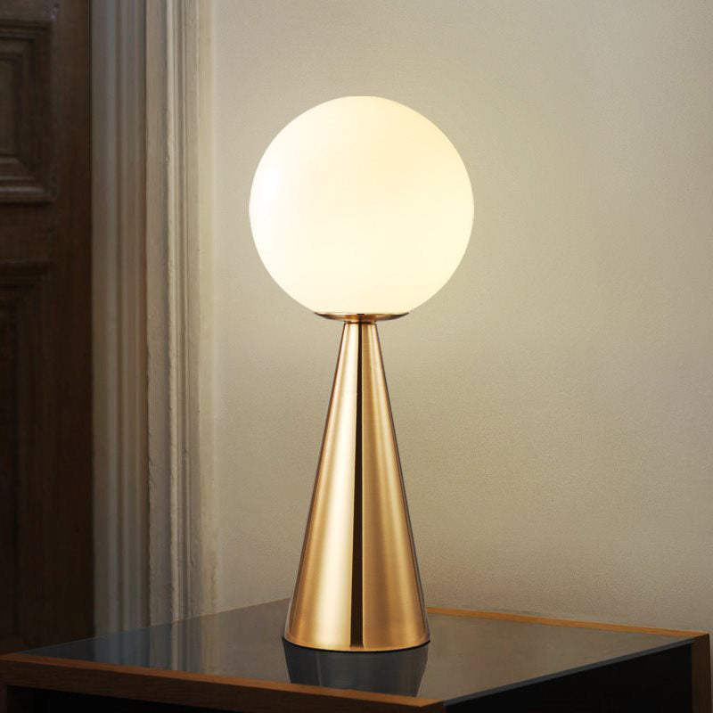 Glass Global Table Light Contemporary Style Nights and Lamp for Bedroom