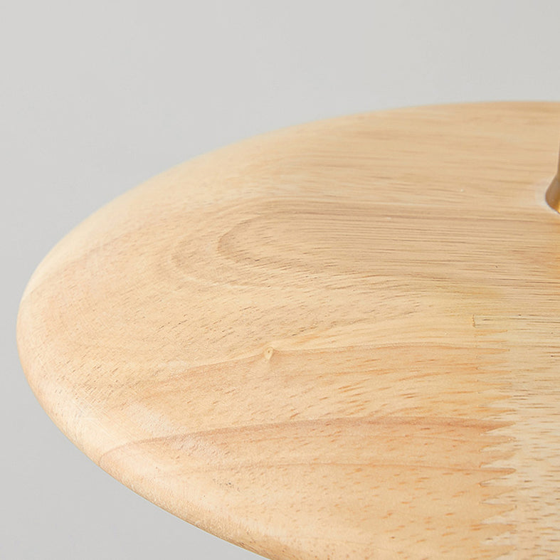 Pfanne hängende Leuchte moderne 1-Licht-Suspension Anhänger Licht mit Holz