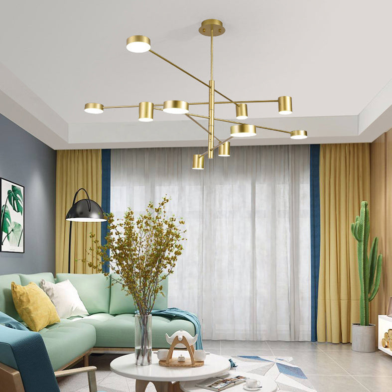 Lampada il lampadario Sputnik Light Segnalizzazione moderna Simplicità Acrilico Acrilico Illuminazione per il ristorante