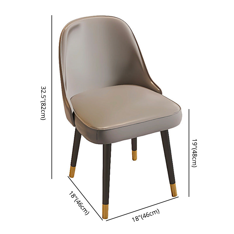 Nordisches Esszimmer Set Esstisch Rechteck formelle Esseetset mit Metallbasis
