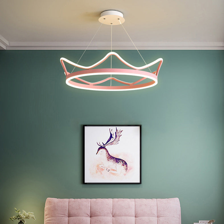 Ultra-moderne Kronleuchterleuchte Acrylhängelampe mit hängenden Kabel für Schlafzimmer