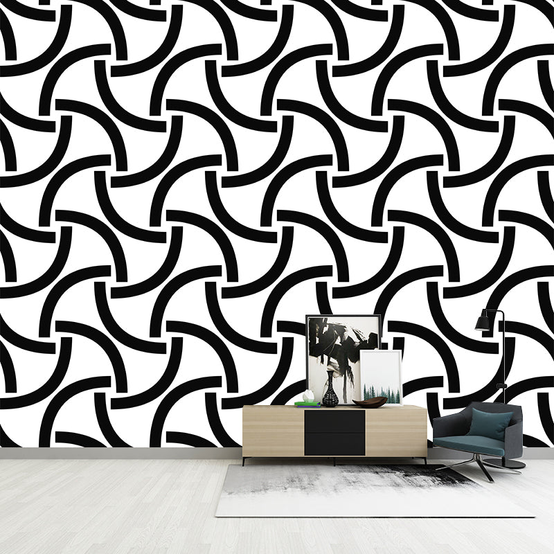Customized Modern Geometry Wall Mural Decal Eco-friendly Wallpaper Wall Decor