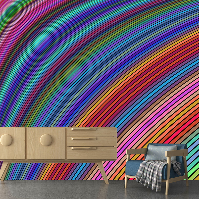 Customized Modern Geometry Wall Mural Decal Eco-friendly Wallpaper Wall Decor