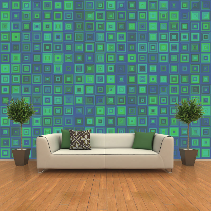 Minimalism Geometry Wall Mural Illustration Square Home Decoration