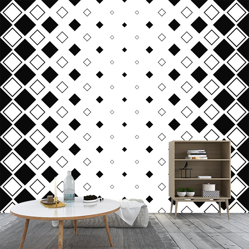 Sleeping Room Home Decoration Wall Mural Square Geometry Customized Wall Art