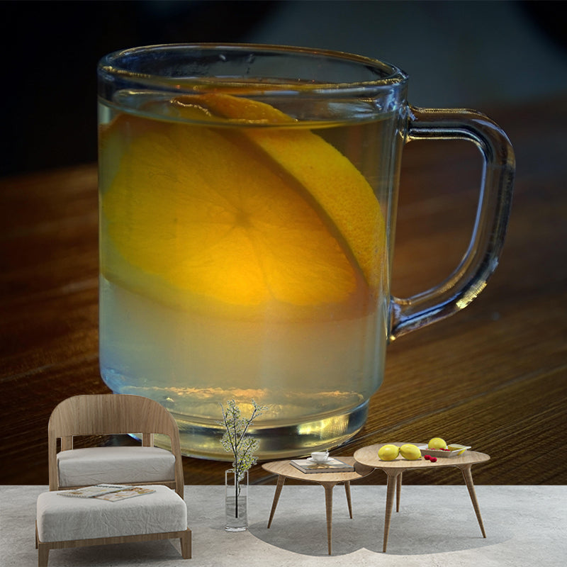 Customized Wine Mural Contemporary Style Moisture Resistant for Wine Shop