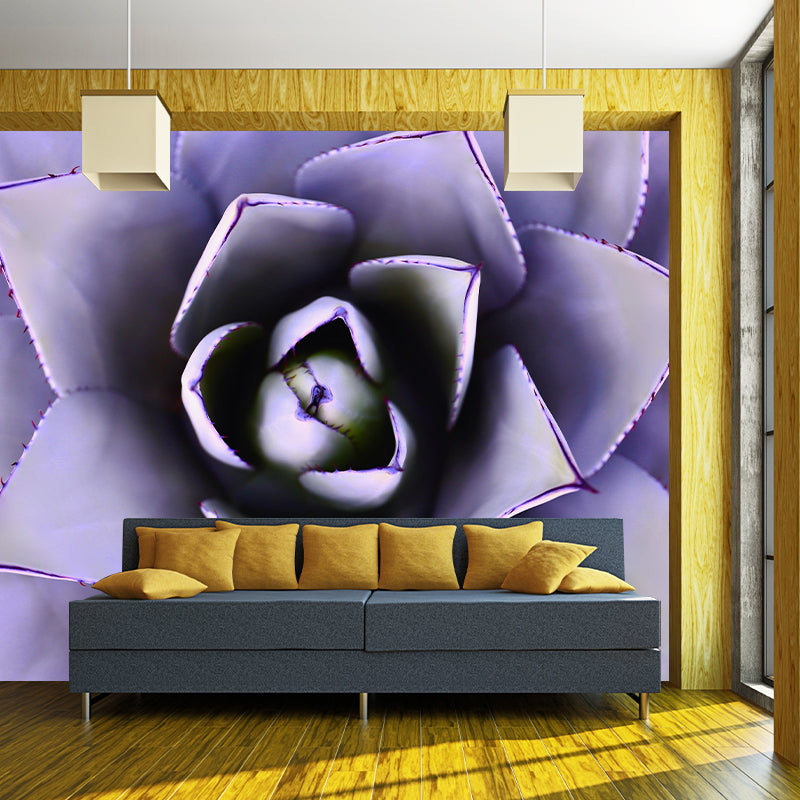 Aloe Green Plant Wall Mural Environment Friendly for Study Room Home Decor