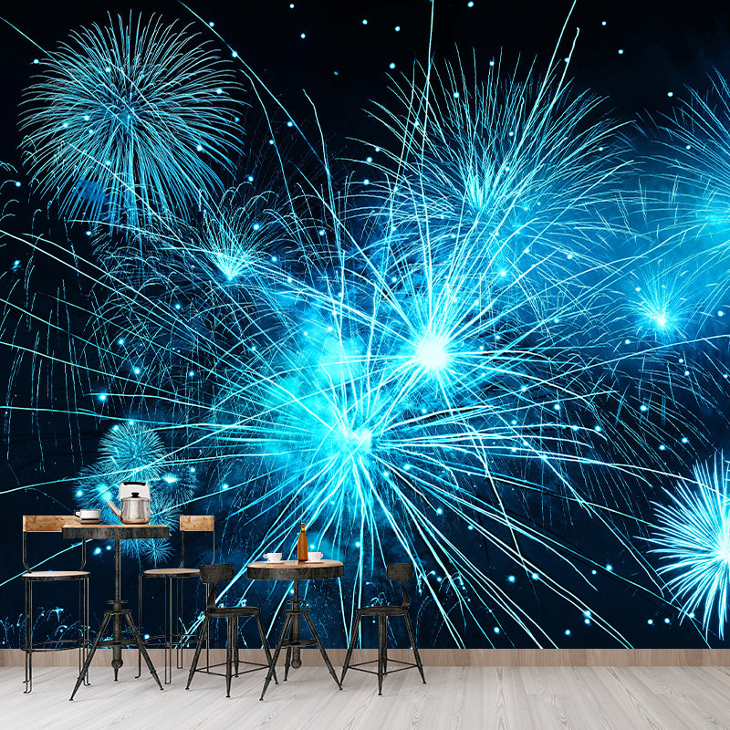 Gorgeous Fireworks Wall Murals Contemporary Wall Art for Bedroom Living Room