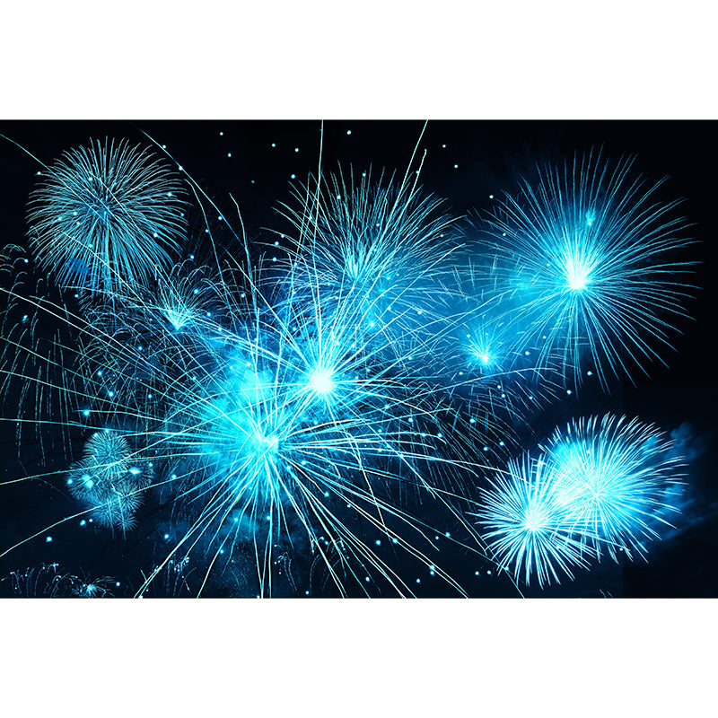 Gorgeous Fireworks Wall Murals Contemporary Wall Art for Bedroom Living Room