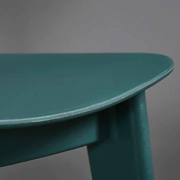 Cuisine moderne dinant la chaise latérale en plastique ouvrant la chaise latérale de salle à manger arrière