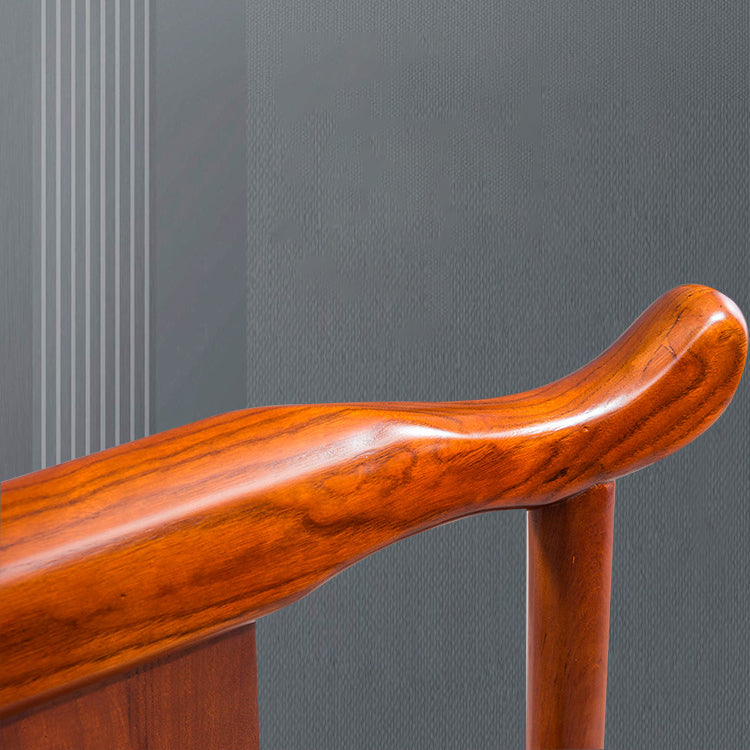 Traditional Style Solid Wood Side Chair Matte Finish Slat Back Dining Chair