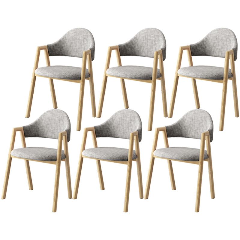 Scandinavian Study Room Metal Arm Chair Colorful Open Dining Chair with Natural Legs