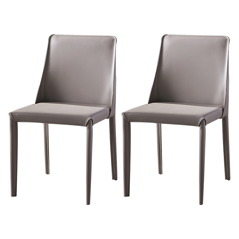 Chaise de selle moderne avec base en métal 32 "H CHAISE DE DINSAGE DE COURT
