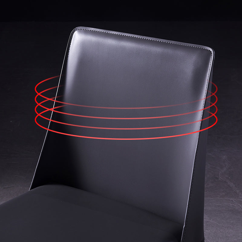 Chaise de selle moderne avec base en métal 32 "H CHAISE DE DINSAGE DE COURT