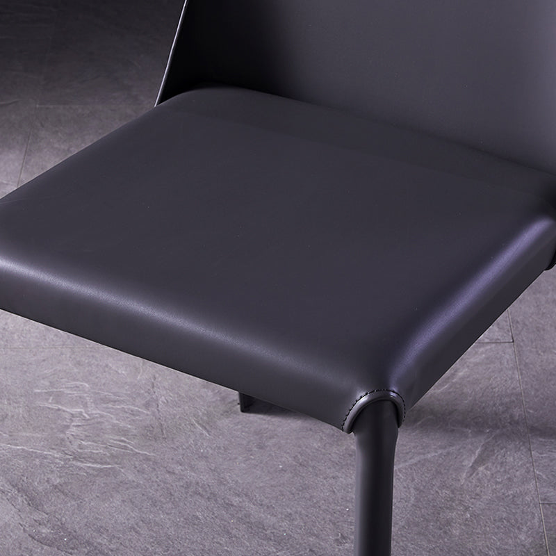 Chaise de selle moderne avec base en métal 32 "H CHAISE DE DINSAGE DE COURT