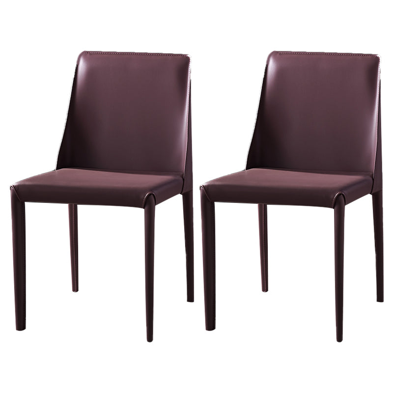 Chaise de selle moderne avec base en métal 32 "H CHAISE DE DINSAGE DE COURT