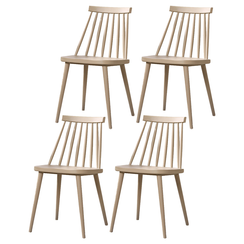 Chaise en plastique intérieure moderne