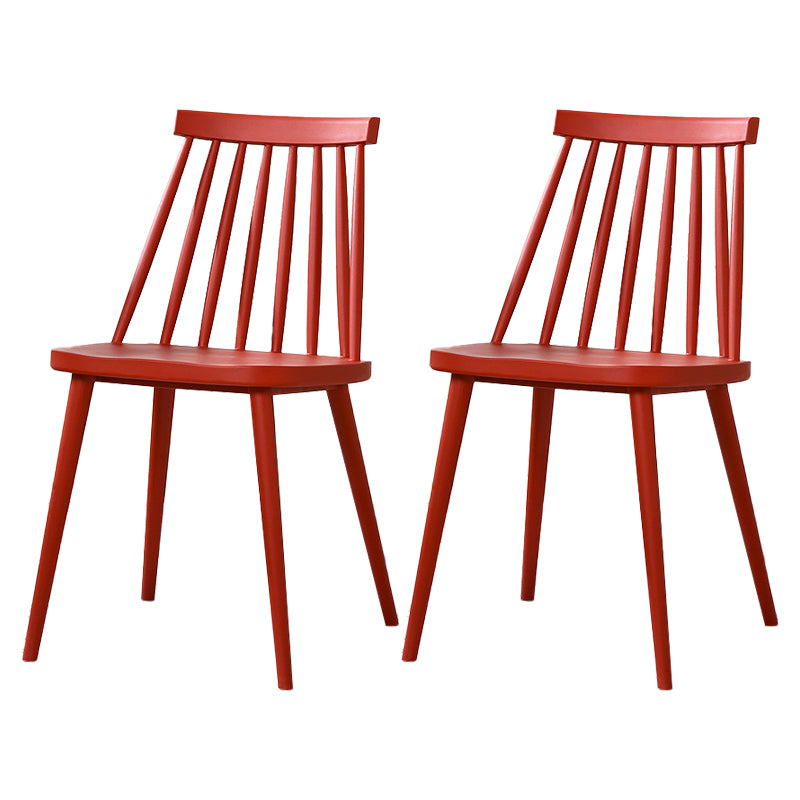 Chaise en plastique intérieure moderne
