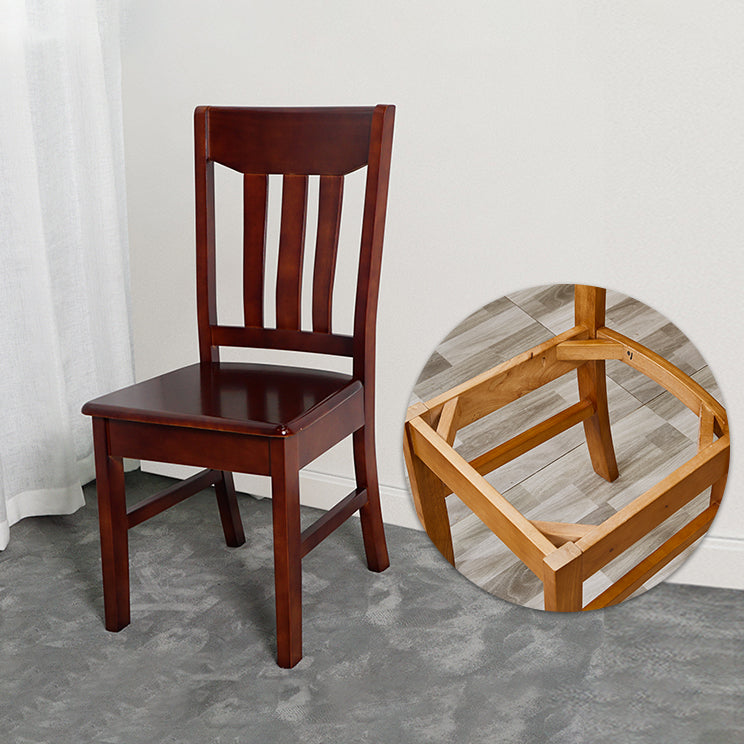 Silla de comedor tradicional silla de comedor de madera con 4 patas para uso doméstico