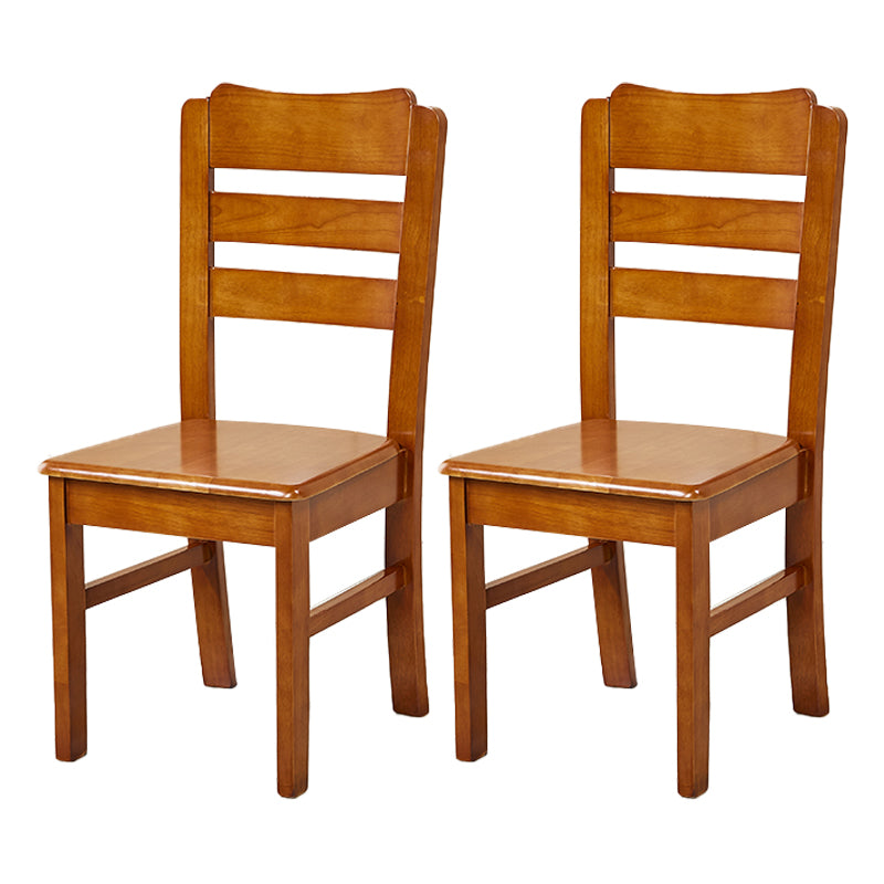 Chaise de salle à manger traditionnelle chaise de salle à manger en bois avec 4 jambes pour un usage à domicile